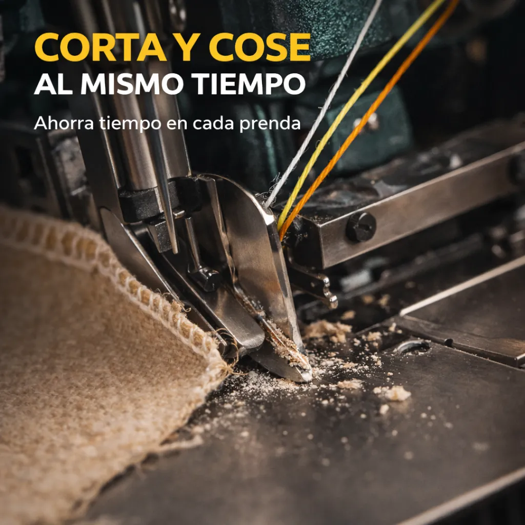 Overlock semi industrial de 3 hilos — vista 4