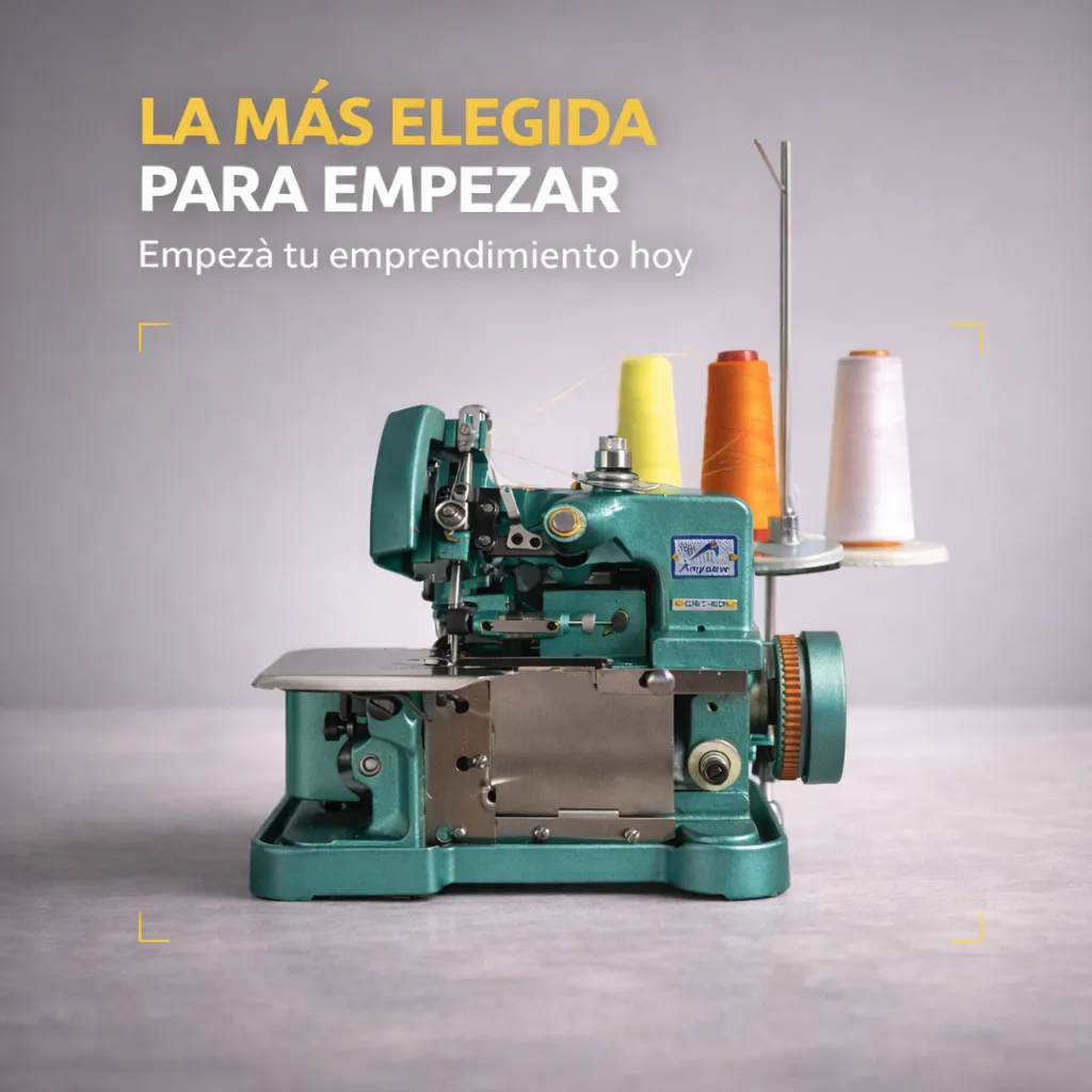 Overlock semi industrial de 3 hilos — vista 6