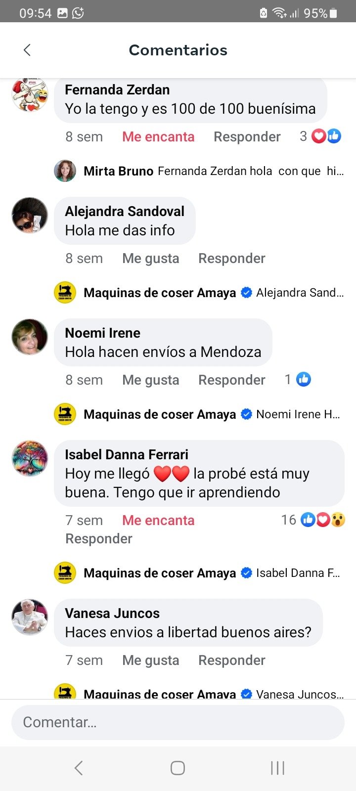 Comentario de Facebook de Isabel: La probó el mismo día. Arrancando de cero, sin experiencia previa.