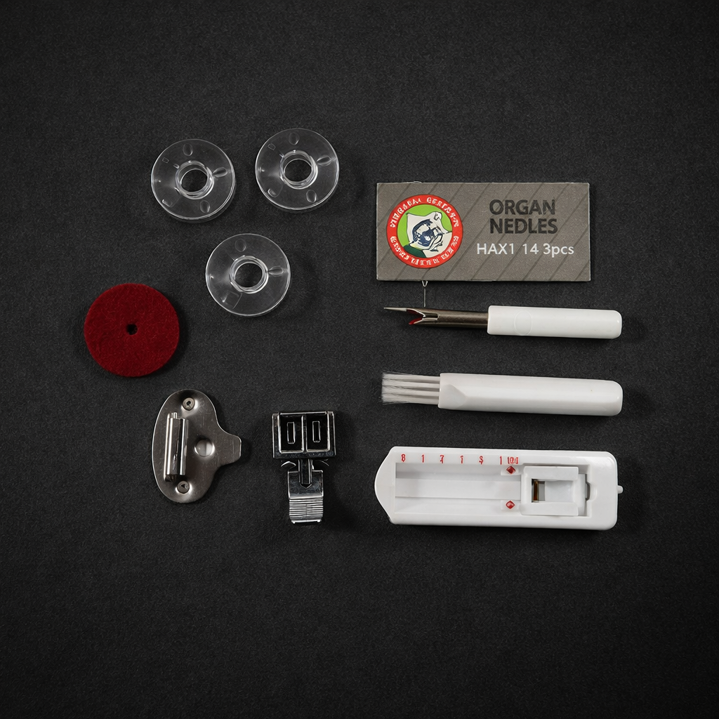 Accesorios incluidos Lumina Vento (flatlay premium)