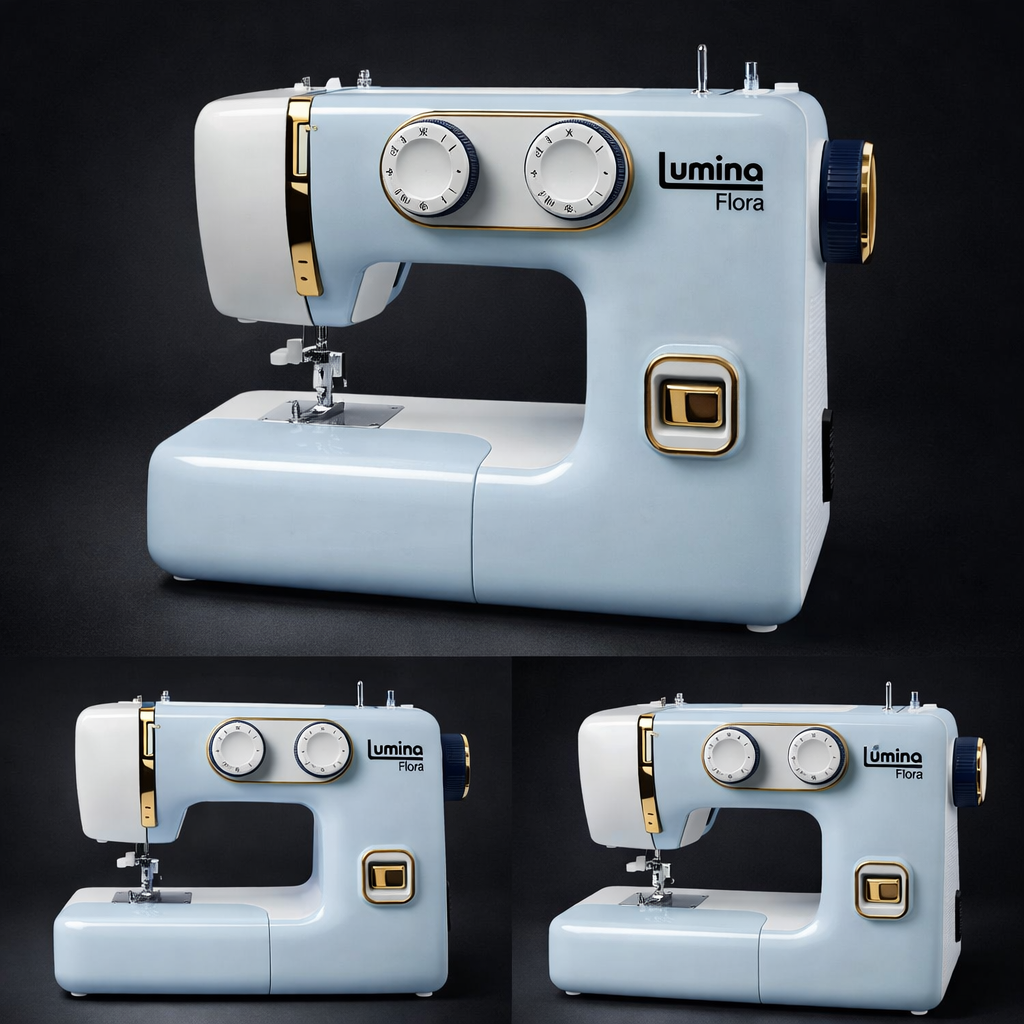 Lumina Flora - Máquina familiar con 24 puntadas