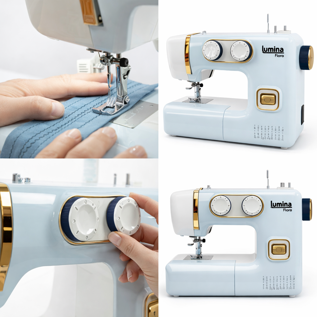 Uso real Lumina Flora - referencia visual