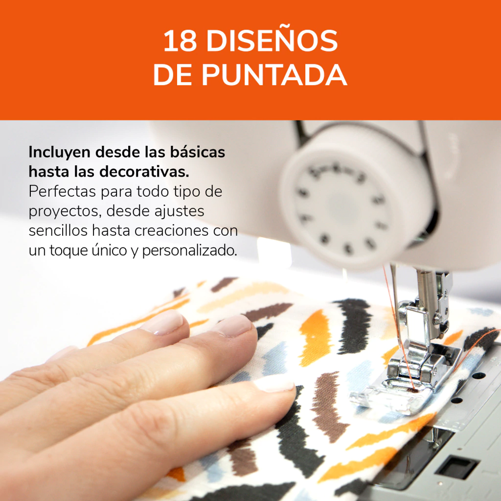 Selector de puntadas Lumina Vento