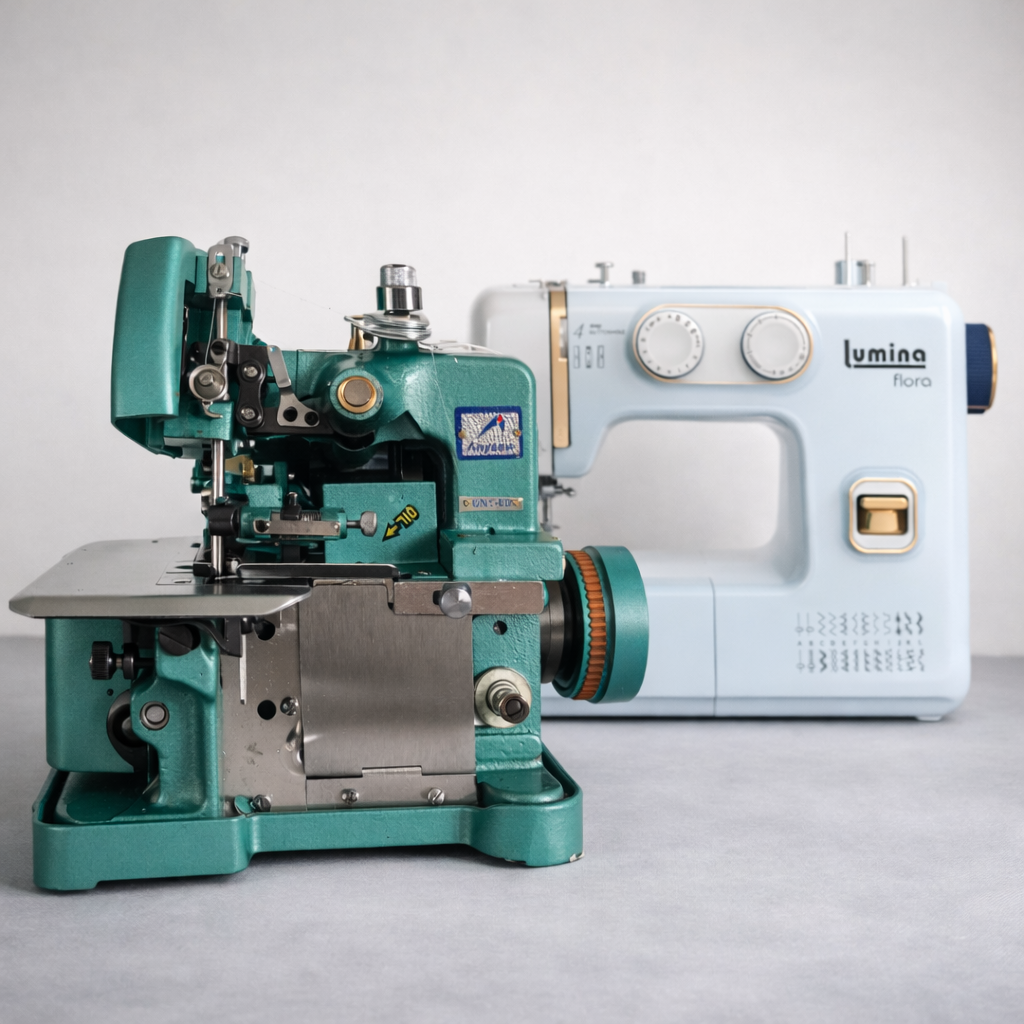 Combo Overlock 3 hilos + Lumina Flora (foto real)